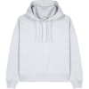 Custom Stanley/Stella Womens Stella Nora Hooded Sweatshirt Cool Heather Gray