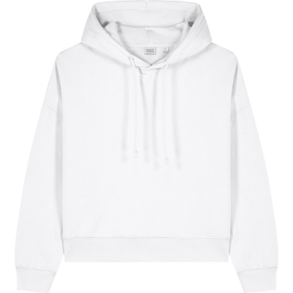 Custom Stanley/Stella Womens Stella Nora Hooded Sweatshirt White