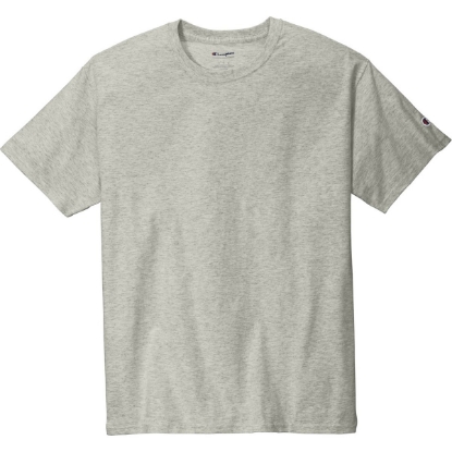 Custom Champion Heritage 6-Oz. Jersey Tee OxfordGrey
