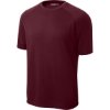 Custom Sport-Tek Dry Zone Short Sleeve Raglan T-Shirt. Maroon