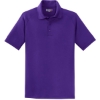 Custom Sport-Tek Dry Zone Raglan Polo. Purple