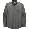 Custom Brooks Brothers Tall Wrinkle-Free Stretch Pinpoint Shirt Deep Black