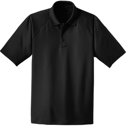 Custom CornerStone Tall Select Snag-Proof Tactical Polo. Black