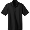 Custom CornerStone Tall Select Snag-Proof Polo. Black