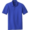 Custom Port Authority Tall Core Classic Pique Polo. True Royal Blue