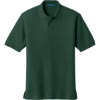 Custom Port Authority Tall Silk Touch Polo. Dark Green