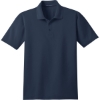 Custom Port Authority Tall Stain-Release Polo. Navy Blue