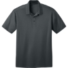 Custom Port Authority Tall Silk Touch Performance Polo. Steel Grey