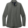 Custom TravisMathew Womens Coveside Full-Zip Dark Gray Heather