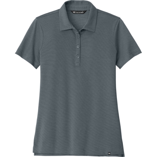 Custom TravisMathew Womens Sunnyvale Polo Blue Nights Heather