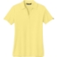 Custom TravisMathew Womens Glenview Solid Polo Pale Yellow