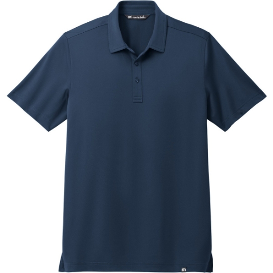 Custom TravisMathew Cabana Solid Polo Blue Nights