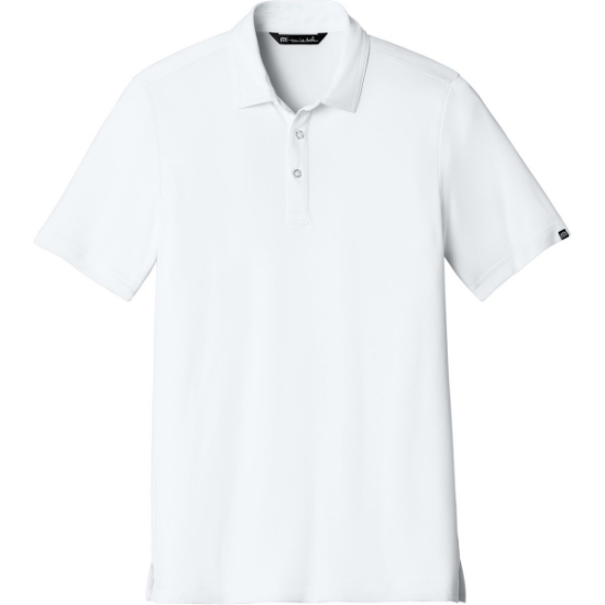 Custom TravisMathew Coto Performance Polo. White