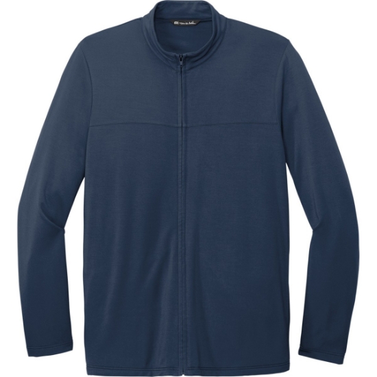 Custom TravisMathew Newport Full-Zip Fleece. Blue Nights