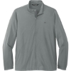 Custom TravisMathew Surfside Full-Zip Jacket. Quiet Shade Gray Heather