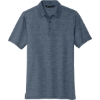 Custom TravisMathew Auckland Slub Polo Blue Nights