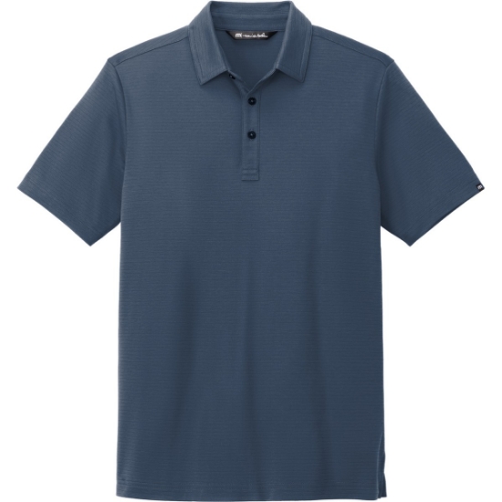 Custom TravisMathew Bayfront Solid Polo Insignia Blue