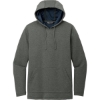 Custom TravisMathew Coveside Hoodie Dark Gray Heather