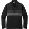 Custom TravisMathew Balboa Chest Stripe 1/4-Zip Black