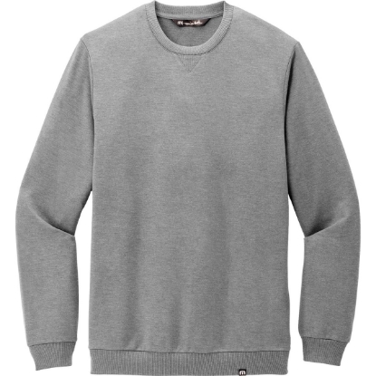 Custom TravisMathew Long Weekend Crew LtGreyHt