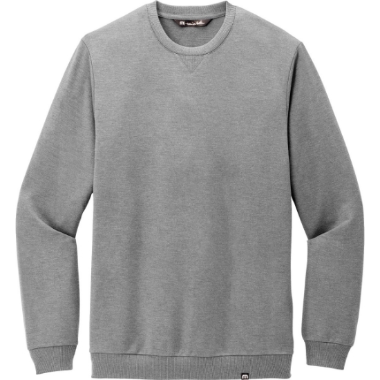 Custom TravisMathew Long Weekend Crew LtGreyHt