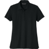 Custom TravisMathew Womens Oceanside Solid Polo Black