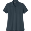 Custom TravisMathew Womens Oceanside Solid Polo Blue Nights