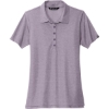 Custom TravisMathew Womens Oceanside Heather Polo Purple Sage Heather