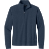 Custom TravisMathew Womens Ocean Villa 1/4-Zip Blue Heather
