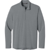 Custom TravisMathew Onward 1/4-Zip Quiet Shade Gray Heather