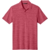 Custom TravisMathew Crestview Polo Scooter Red Heather