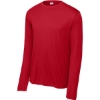 Custom Sport-Tek Tall Long Sleeve PosiCharge Competitor Tee. True Red