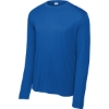 Custom Sport-Tek Tall Long Sleeve PosiCharge Competitor Tee. True Royal Blue