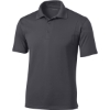 Custom Sport-Tek Tall Micropique Sport-Wick Polo. Iron Grey