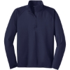 Custom Sport-Tek Tall Sport-Wick Stretch 1/4-Zip Pullover. True Navy Blue