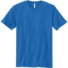 Custom Volunteer Knitwear Chore Tee True Royal Blue