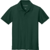 Custom Port Authority Youth Wearever Signature Pique Polo Dark Green