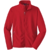 Custom Port Authority Youth Value Fleece Jacket. True Red