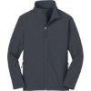 Custom Port Authority Youth Core Soft Shell Jacket. Battleship Gray