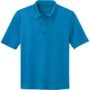 Custom Port Authority Youth Silk Touch Performance Polo. Brilliant Blue