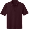 Custom Port Authority Youth Silk Touch Performance Polo. Maroon Red