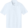 Custom Port Authority Youth Silk Touch Performance Polo. White