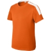 Custom Sport-Tek Youth Competitor United Crew Deep Orange/White
