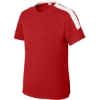 Custom Sport-Tek Youth Competitor United Crew Deep Red/White