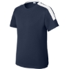 Custom Sport-Tek Youth Competitor United Crew True Navy Blue/White