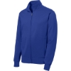Custom Sport-Tek Youth Sport-Wick Fleece Full-Zip Jacket. True Royal Blue