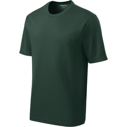 Custom Sport-Tek Youth PosiCharge RacerMesh Tee. Dark Forest Gn