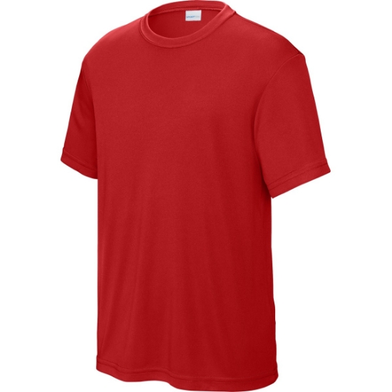 Custom Sport-Tek Youth PosiCharge Competitor Tee. Deep Red