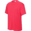 Custom Sport-Tek Youth PosiCharge Competitor Tee. Hot Coral Red