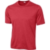 Custom Sport-Tek Youth Heather Contender Tee. Scarlet Red Heather